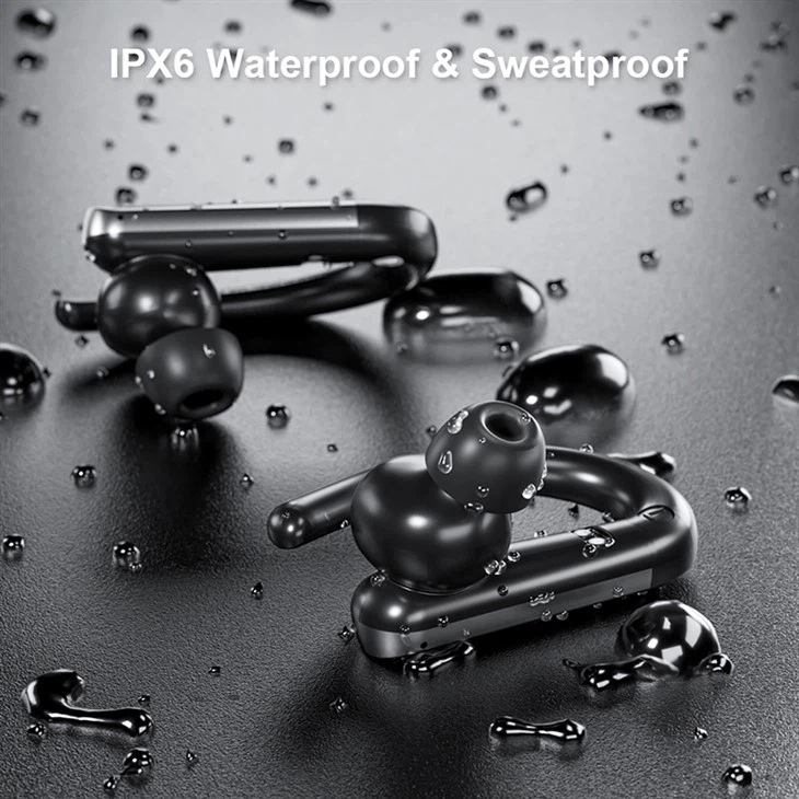 Sport Earphone True Wireless Earbuds with Led Display