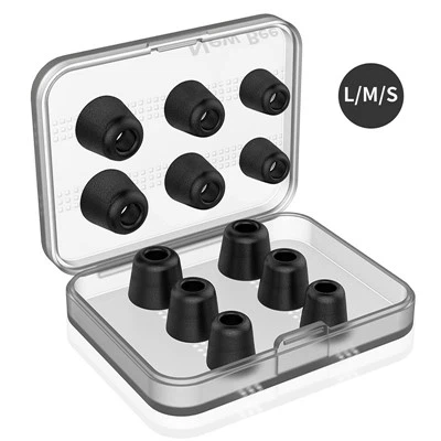 4,9 mm-es memóriahabos fülhallgatóvégek